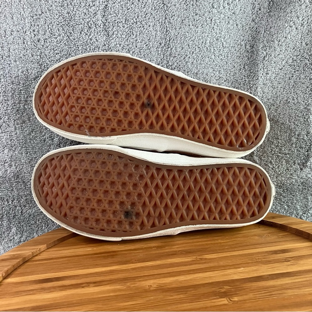 VANS Authentic woven check women's shoes size 6.5 skateboard sneakers - Picture 6 of 8